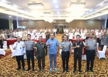 Wamenkum RI Sosialisasikan KUHP dan KUHAP di Polda Sumsel, Perkuat Pemahaman Aparat Penegak Hukum