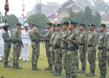 Pangdivif 1 Kostrad Pimpin Sertijab Danyonkes 1 dan Tradisi Korps Prajurit Divif 1 Kostrad