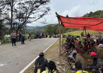 Polres Jayawijaya Kawal Dialog Pemalangan, Jalan Trans Wamena-Tolikara Kembali Dibuka