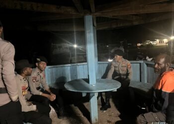 Patroli Humanis Sat Samapta Polres Mamberamo Tengah Perkuat Kamtibmas
