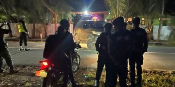 Cegah Gangguan Kamtibmas, Sat Samapta Polres Sarmi Gencarkan Patroli Malam