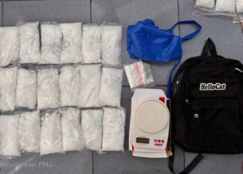 Ditresnarkoba Polda Metro Jaya Menggagalkan Peredaran Sabu 5,3 Kg