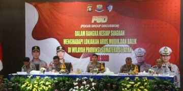 Forum Group Discussion Kesiapsiagaan Arus Mudik dan Balik 2026, Polda Sumsel Perkuat Sinergi Lintas Instansi