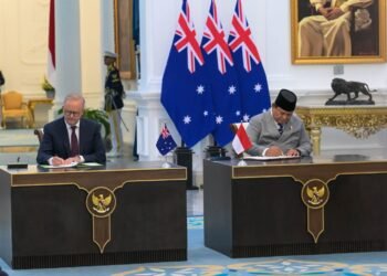 Perkuat Kemitraan Strategis Indonesia-Australia, Presiden Prabowo dan PM Albanese Tandatangani Traktat Keamanan Bersama