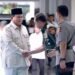 Presiden Prabowo Subianto memberikan taklimat kepada para peserta Rapat Pimpinan (Rapim) TNI dan Polri yang digelar di Istana Kepresidenan