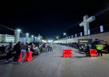 Polres Jayawijaya Amankan Ibadah KKR Peringatan 171 Tahun Pekabaran Injil di Tanah Papua