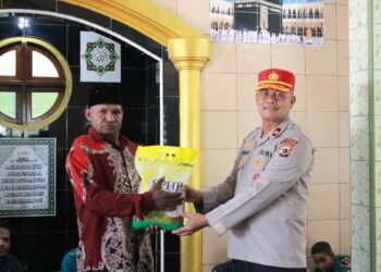 Safari Ramadhan SPN Polda Papua, Pererat Silaturahmi dan Berbagi Kepedulian dengan Masyarakat