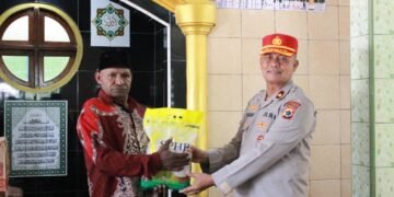 Safari Ramadhan SPN Polda Papua, Pererat Silaturahmi dan Berbagi Kepedulian dengan Masyarakat
