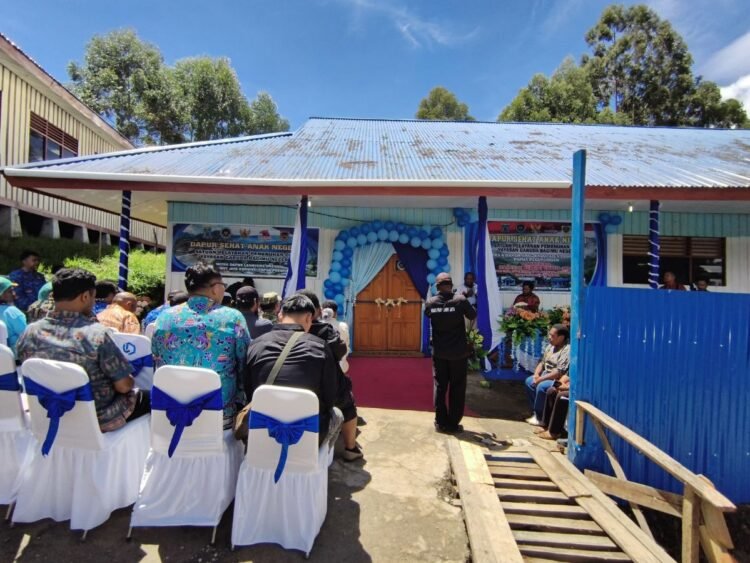 Kegiatan Pembukaan Dan Launching Program Makan Bergizi Gratis (MBG) di kab. Lanny Jaya