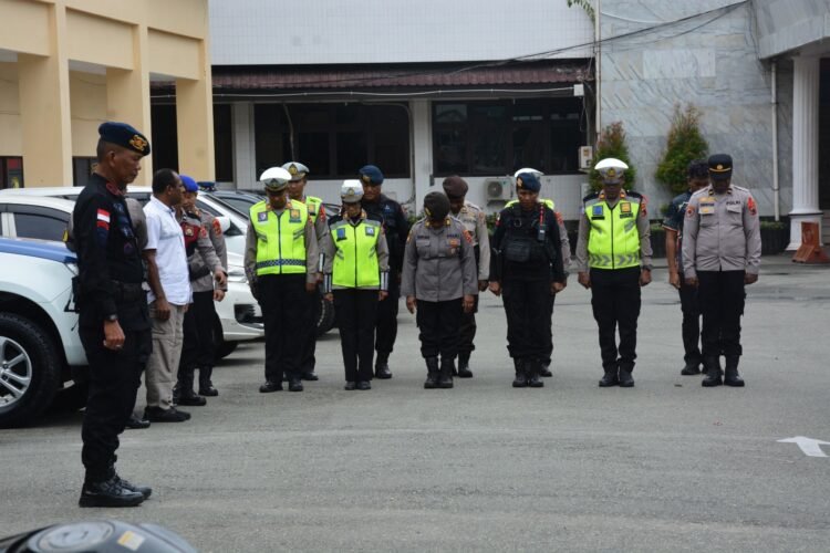 Apel Hari ke-5 Operasi Ketupat Cartenz-2026, Polda Papua Tegaskan Kesiapsiagaan Personel