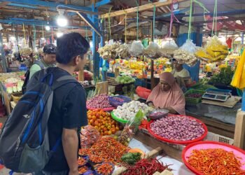 Satgas Pangan Polresta Jayapura Kota Pantau Harga Bawang dan Cabai di Pasar Hamadi