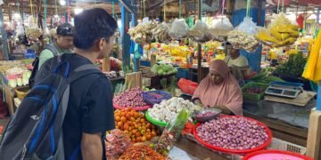 Satgas Pangan Polresta Jayapura Kota Pantau Harga Bawang dan Cabai di Pasar Hamadi