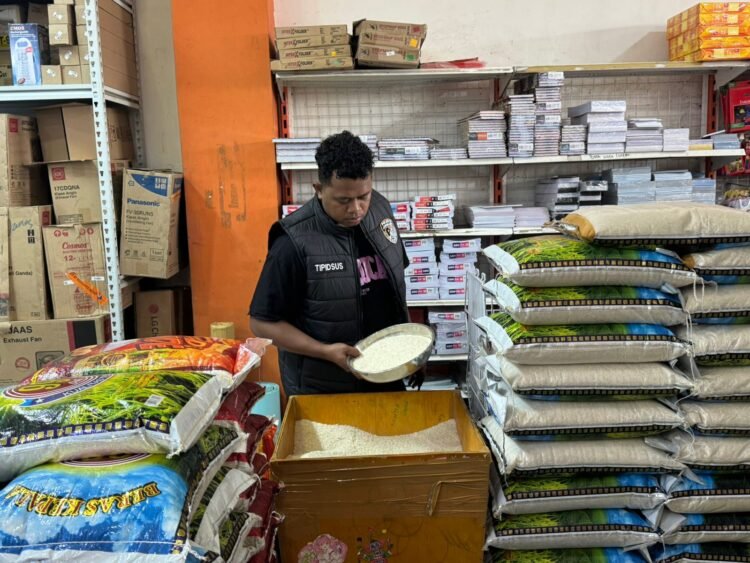Polres Jayawijaya Pantau Harga Beras di Retail Modern dan Pasar Tradisional Wamena