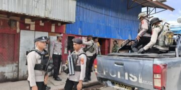 Patroli Polres Tolikara Jaga Stabilitas Kamtibmas di Karubaga Tetap Kondusif
