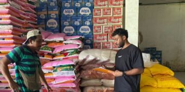 Polres Jayawijaya Pantau Harga Beras di Retail Modern dan Pasar Pootikelek