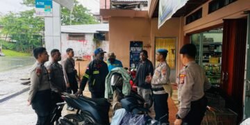 Patroli Humanis Sat Samapta Polresta Jayapura Kota, Sigap Tangani Laka dan Jaga Stabilitas Kamtibmas