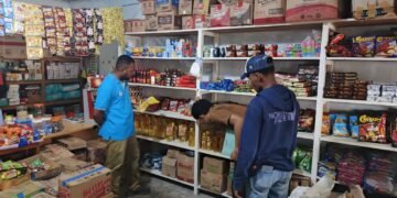 Satgas Pangan Polres Sarmi Lakukan Pengecekan Harga Beras di Kios Sultan, Pastikan Ketersediaan dan Stabilitas Harga
