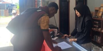 Satgas Pangan Polres Sarmi Lakukan Pengecekan Harga Beras di Kios Sultan, Pastikan Ketersediaan dan Stabilitas Harga