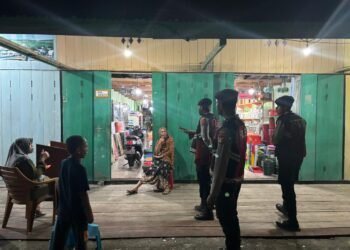 Patroli Preventif Sat Samapta Polres Sarmi Intensifkan Pengamanan, Situasi Kamtibmas Kondusif