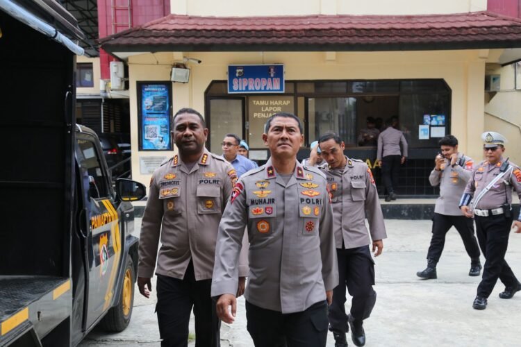 Wakapolda Papua Perkuat Pengawasan Internal, Pastikan Fasilitas dan Pelayanan Polresta Jayapura Kota Optimal