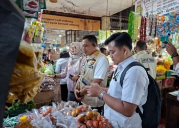 Satgas Saber Pangan Polda Papua Sidak Pasar Hamadi dan Hypermart Jayapura