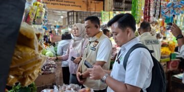Satgas Saber Pangan Polda Papua Sidak Pasar Hamadi dan Hypermart Jayapura