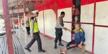 Polres Tolikara Tingkatkan Patroli Rutin, Ciptakan Rasa Aman di Tengah Masyarakat
