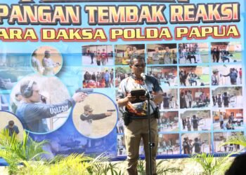 Dorong Prestasi Atlet, Kapolda Papua Resmikan Lapangan Tembak Bhara Daksa