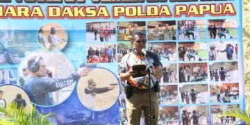 Dorong Prestasi Atlet, Kapolda Papua Resmikan Lapangan Tembak Bhara Daksa