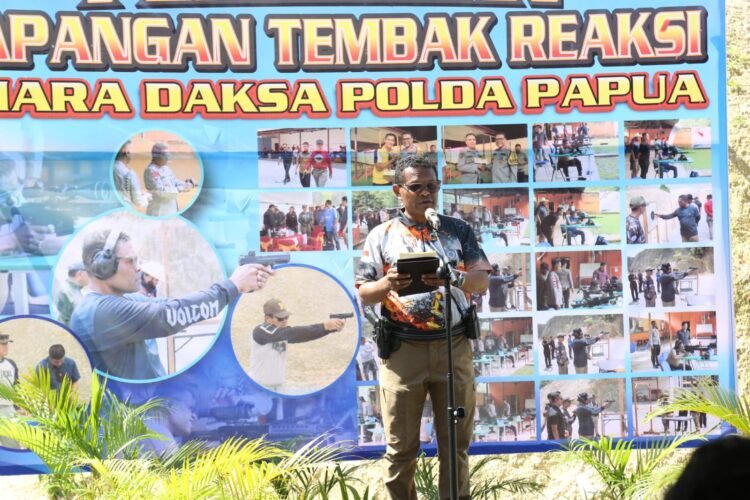Dorong Prestasi Atlet, Kapolda Papua Resmikan Lapangan Tembak Bhara Daksa