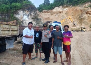 Kanit Binmas Polsek Muara Tami Imbau Sopir Truk Utamakan Keselamatan Berkendara