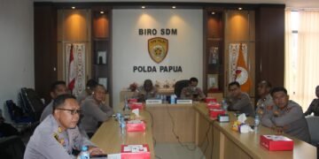 Polda Papua Ikuti Rapat Virtual Program Pusat Studi Kepolisian, Dorong Penguatan Sinergi dan Solusi Kamtibmas 