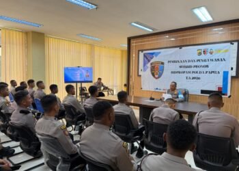 Tekan Pelanggaran Anggota, Bidpropam Polda Papua Gencarkan Sosialisasi Disiplin dan Etika Profesi