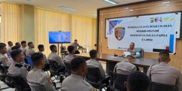 Tekan Pelanggaran Anggota, Bidpropam Polda Papua Gencarkan Sosialisasi Disiplin dan Etika Profesi