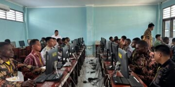 Polda Papua Pastikan Seleksi Bintara 2026 Transparan, 771 Peserta Ikuti CAT Psikologi