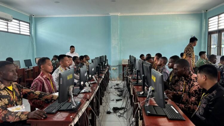 Polda Papua Pastikan Seleksi Bintara 2026 Transparan, 771 Peserta Ikuti CAT Psikologi