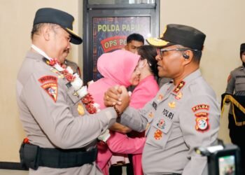 Apresiasi Pengabdian, Polda Papua Gelar Pelepasan Karo Ops dalam Nuansa Kekeluargaan