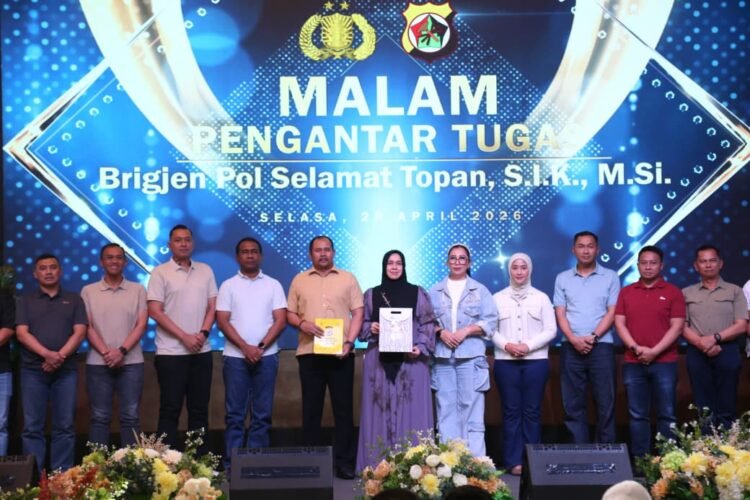 Malam Penuh Kebersamaan, Polda Papua Antar Tugas Karo Ops dengan Penuh Kesan