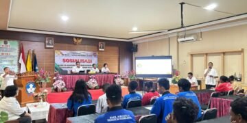 Sat Resnarkoba Polresta Jayapura Kota Edukasi Pelajar SMK Negeri 3 tentang Bahaya Narkoba dan Miras 