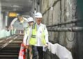 Wapres Tinjau Progres MRT Fase 2A, Tegaskan Transportasi Publik Modern Jadi Prioritas Nasional