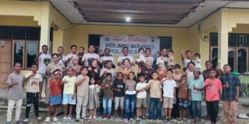 Pererat Soliditas dan Kekeluargaan, Polsek Bonggo Gelar Family Gathering Bersama Bhayangkari
