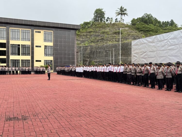 Dir Polairud Polda Papua Pimpin Apel Pagi, Tekankan Kesiapsiagaan dan Tanggung Jawab