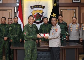 Kapolda Papua Terima Audiensi Pangkogabwilhan III, Sinergi TNI-Polri Diperkuat Hadapi Dinamika Keamanan