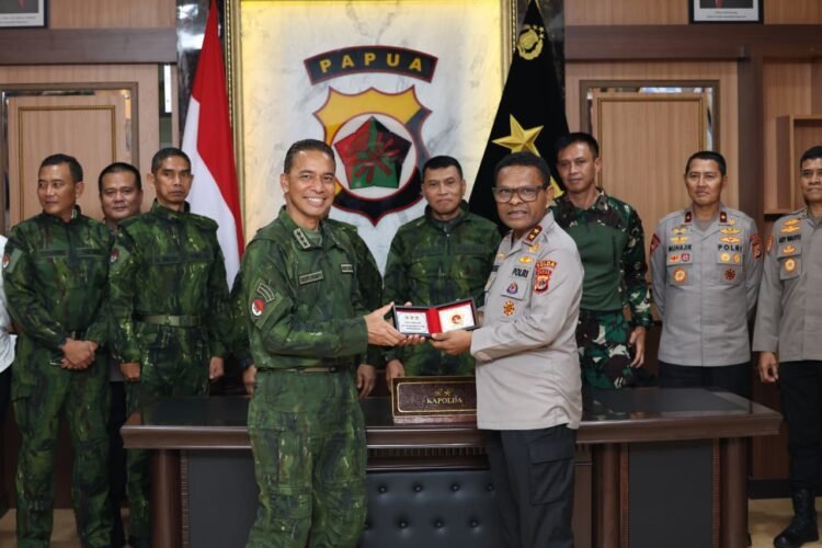 Kapolda Papua Terima Audiensi Pangkogabwilhan III, Sinergi TNI-Polri Diperkuat Hadapi Dinamika Keamanan