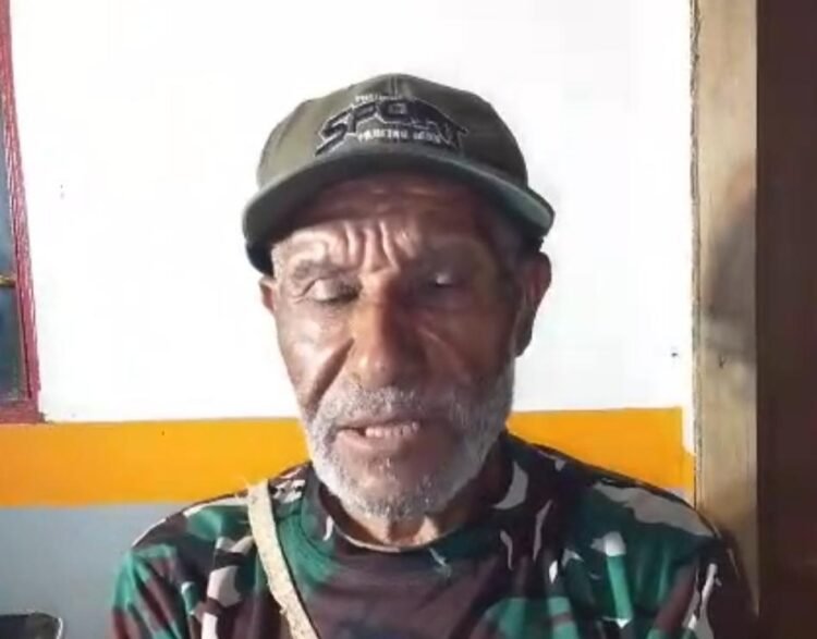Tokoh Adat Distrik Kiwirok Ajak Masyarakat Jaga Stabilitas Keamanan di Pegunungan Bintang