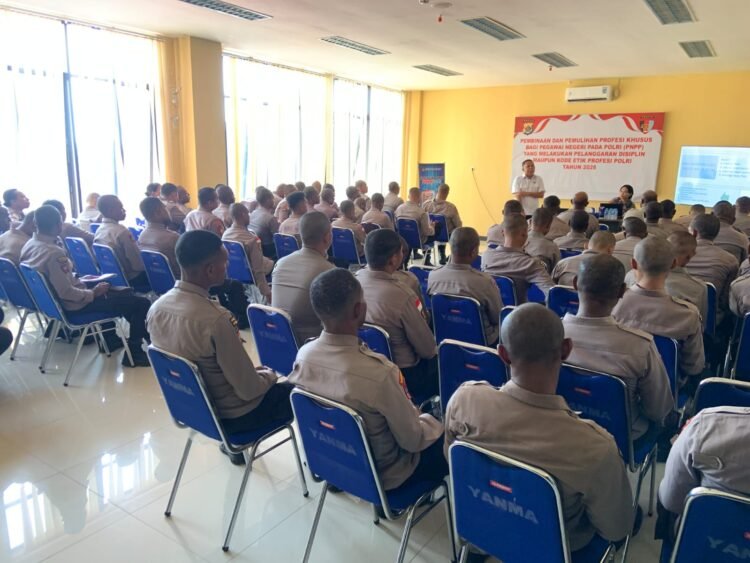 Bid Propam Polda Papua Laksanakan Pembinaan dan Pemulihan Profesi Khusus Bagi PNPP Hari Ke-3