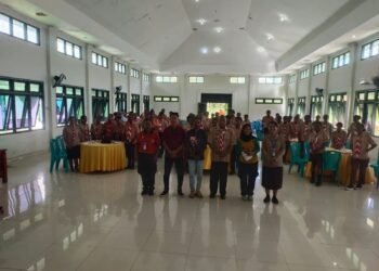 Polres Boven Digoel Edukasi Peserta Perjusami KKRI tentang Bahaya dan Pencegahan Narkoba