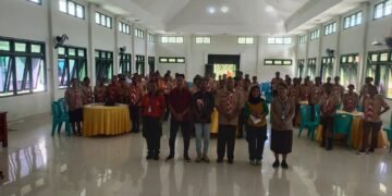 Polres Boven Digoel Edukasi Peserta Perjusami KKRI tentang Bahaya dan Pencegahan Narkoba 