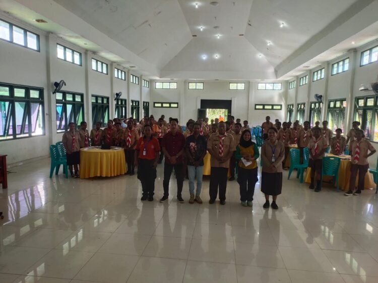 Polres Boven Digoel Edukasi Peserta Perjusami KKRI tentang Bahaya dan Pencegahan Narkoba