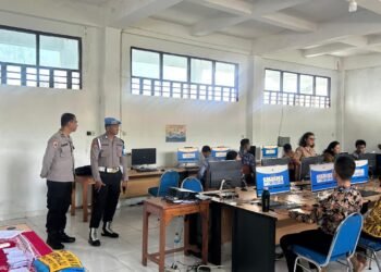 Polda Papua Laksanakan CAT Akademik Penerimaan Bintara Kompetensi Khusus Polri T.A. 2026